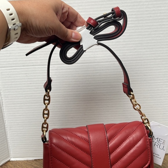 NWT Time and Tru Women's Camber Crossbody Handbag Red - Picture 11 of 15